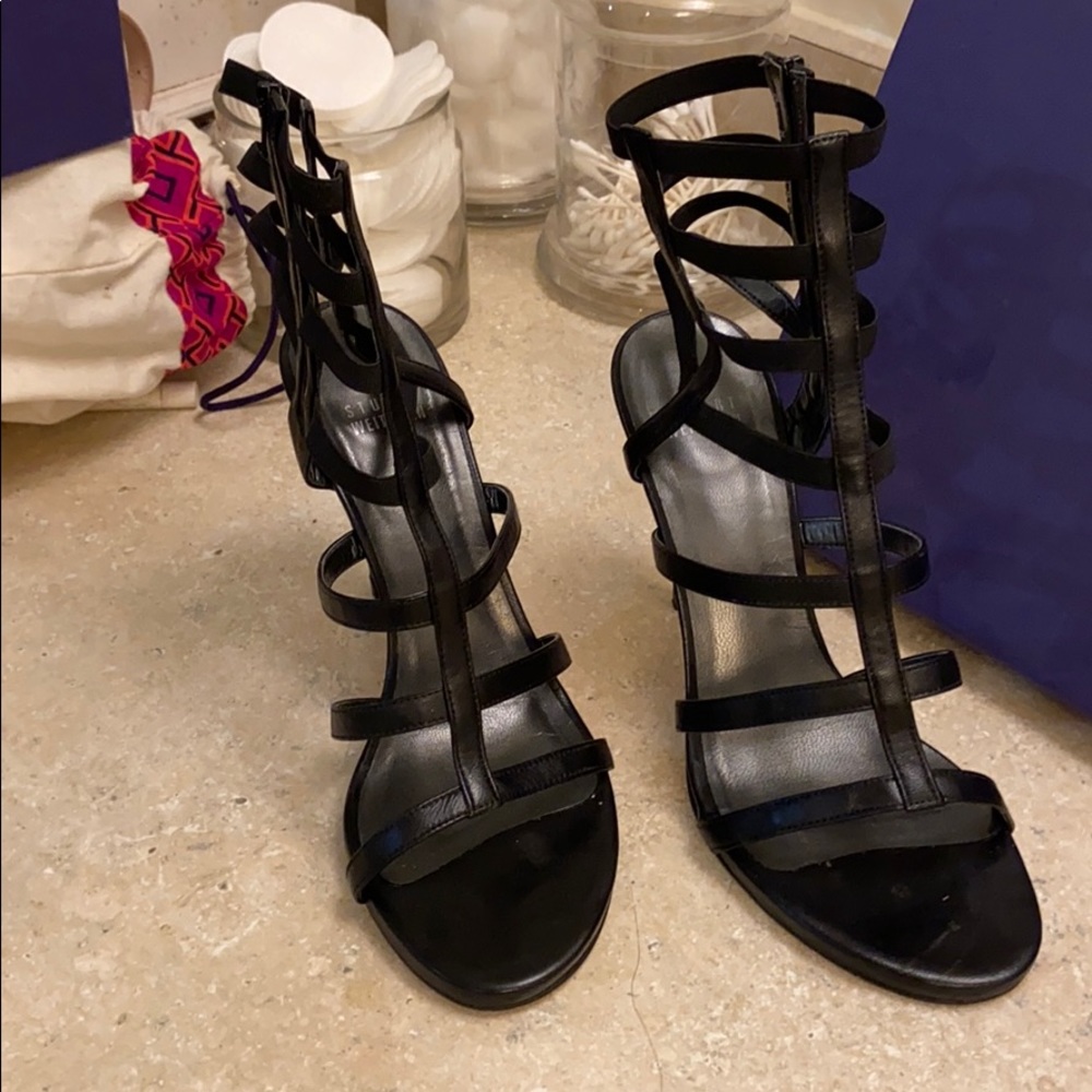 Stuart weitzman cleao black kappa